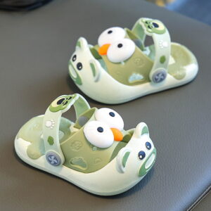 Summer Trend Non-slip Kids Soft Clog Shoe – Green