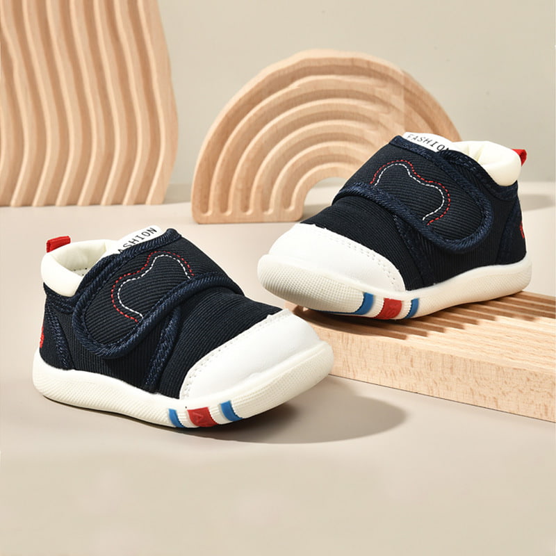 Foreign Trend Soft Non-slip Kids Casual Shoe - Dark Blue