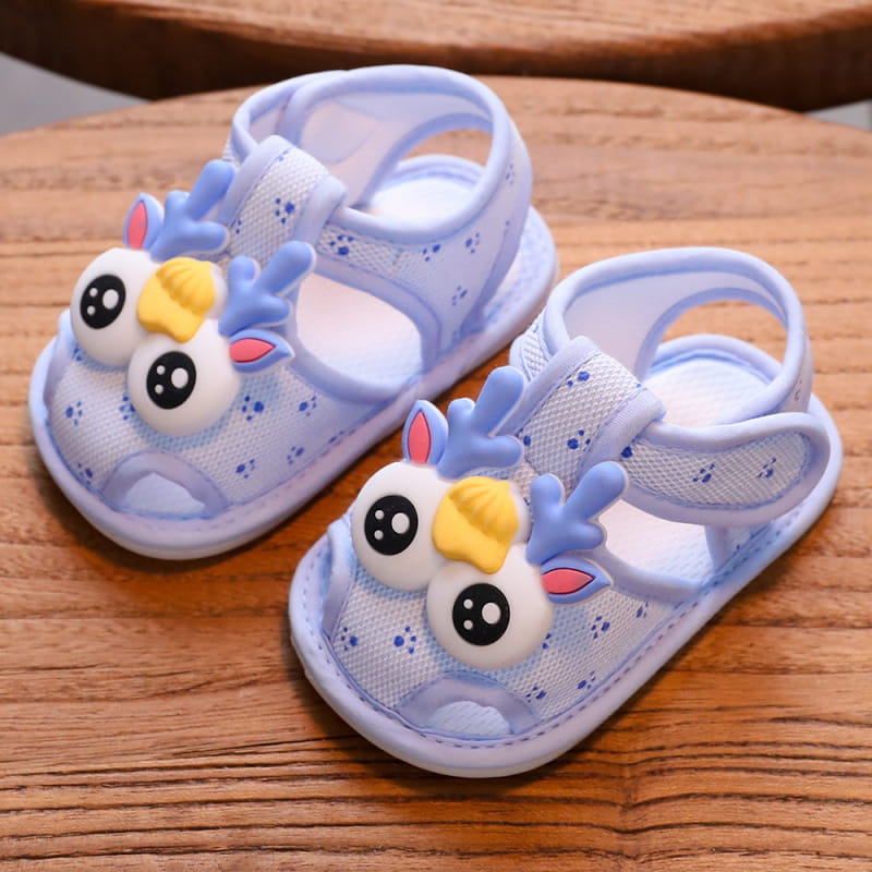 Summer Time Soft Newborn Baby Sandal - Blue