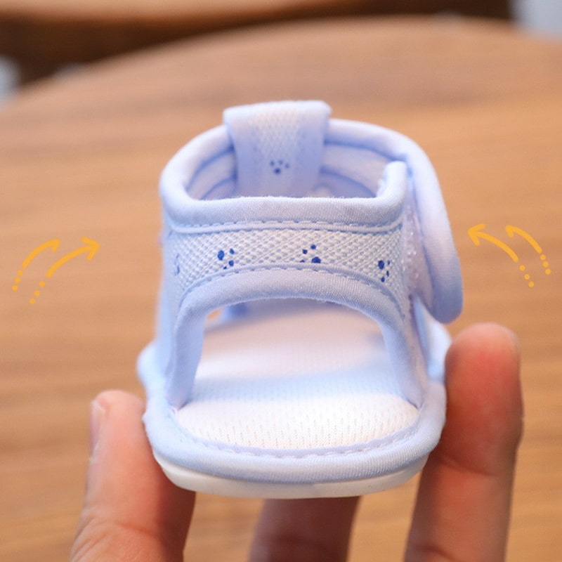 Summer Time Soft Newborn Baby Sandal - Blue
