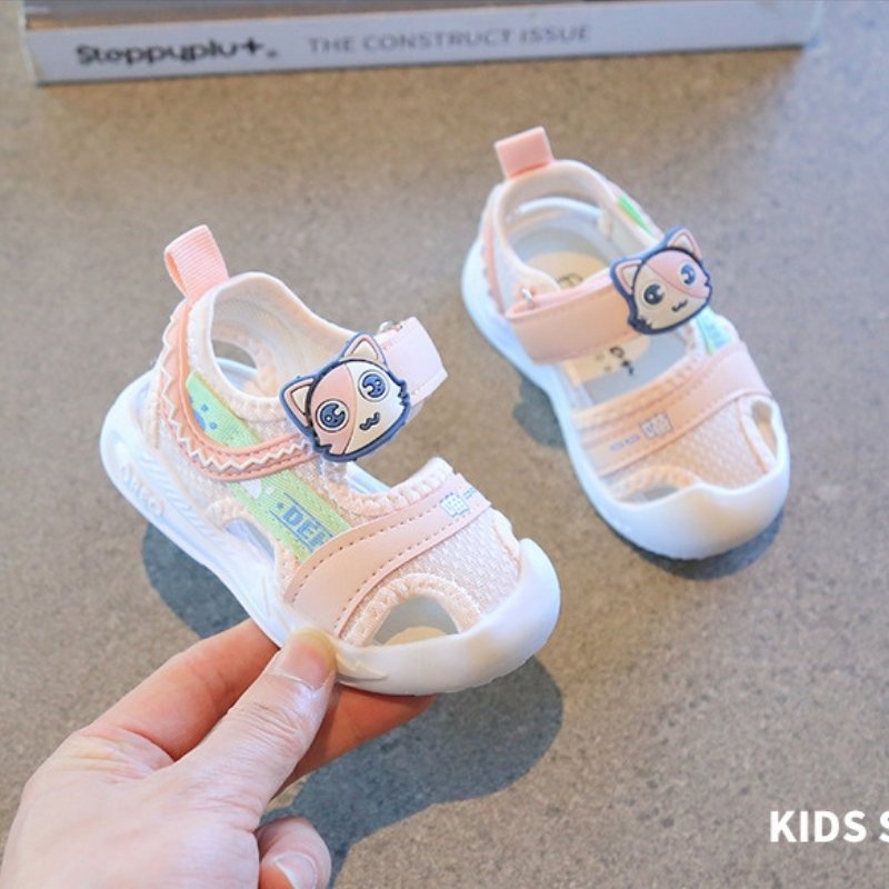 Non-slip Soft Sole Toddler Summer Sandal - Pink