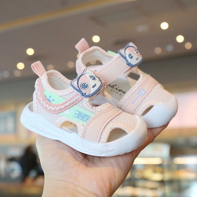 Non-slip Soft Sole Toddler Summer Sandal - Pink