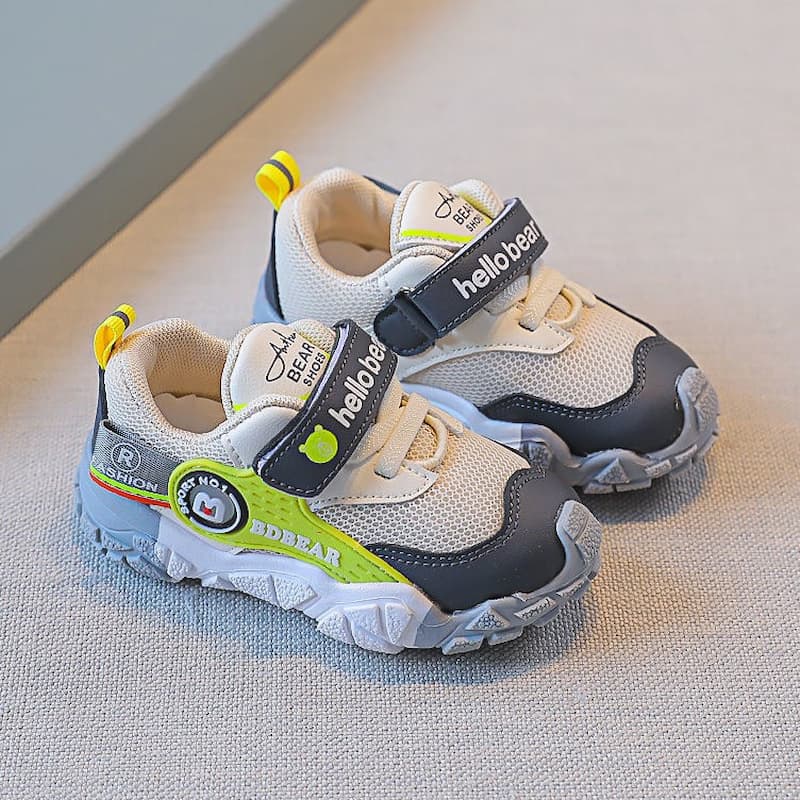 Winter Trend Soft Kids Sports Casual Shoe - Gray