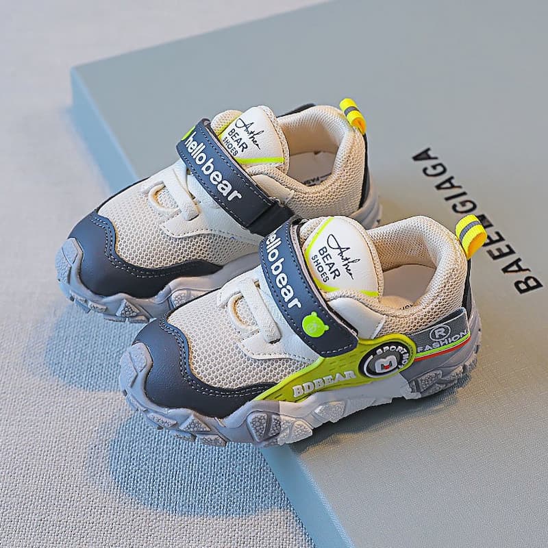 Winter Trend Soft Kids Sports Casual Shoe - Gray