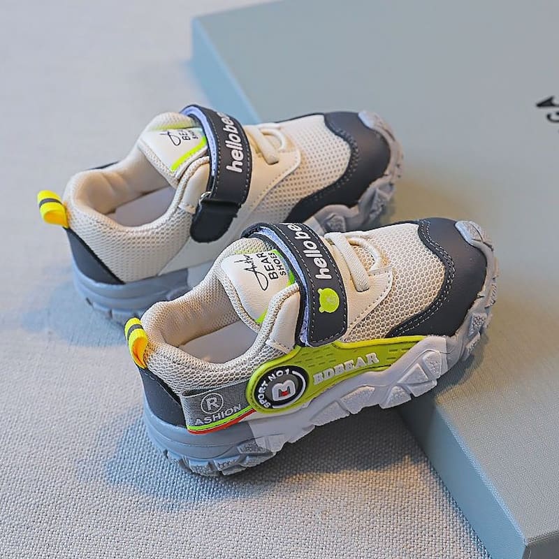 Winter Trend Soft Kids Sports Casual Shoe - Gray