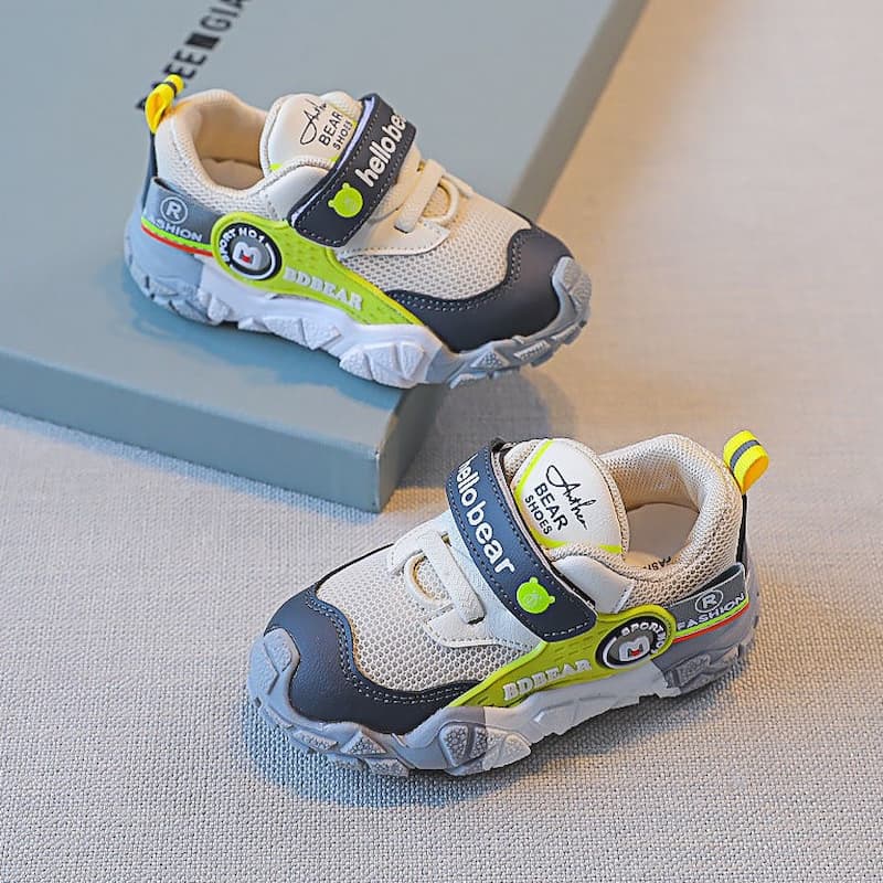 Winter Trend Soft Kids Sports Casual Shoe - Gray