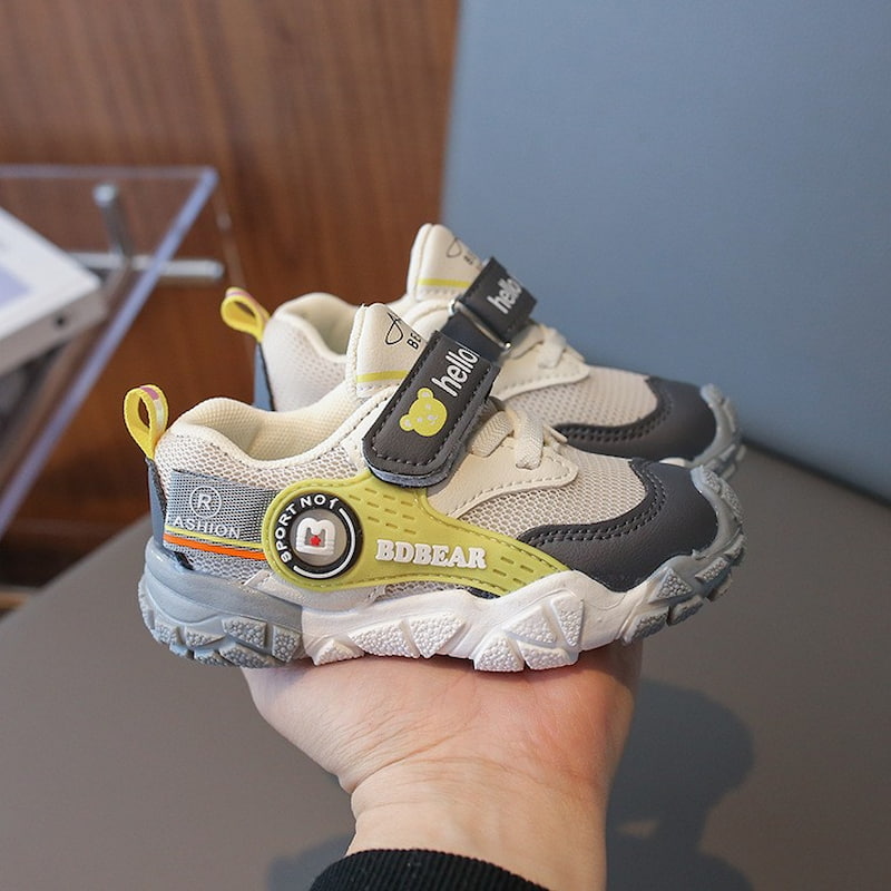 Winter Trend Soft Kids Sports Casual Shoe - Gray