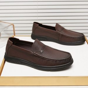 All Season Soft Leather Casual Loafer – Brown