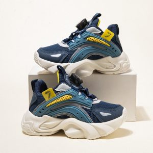 Autumn Style Breathable Kids Sports Casual Shoe – Blue