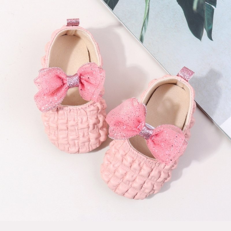 Autumn Trend Newborn Princess Soft Shoe - Pink