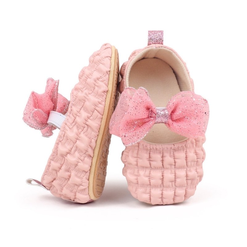 Autumn Trend Newborn Princess Soft Shoe - Pink