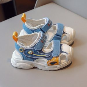 Spring Style Closed-toe Soft Kids Casual Sandal – Blue