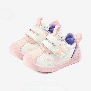 Spring Trend Kids Soft Casual Shoe – Butterfly Pink
