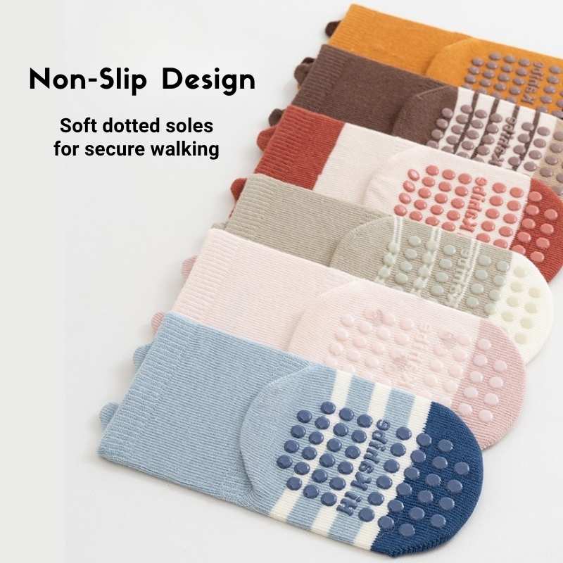 Spring Style Non-slip 1-3 Years Baby Floor Socks