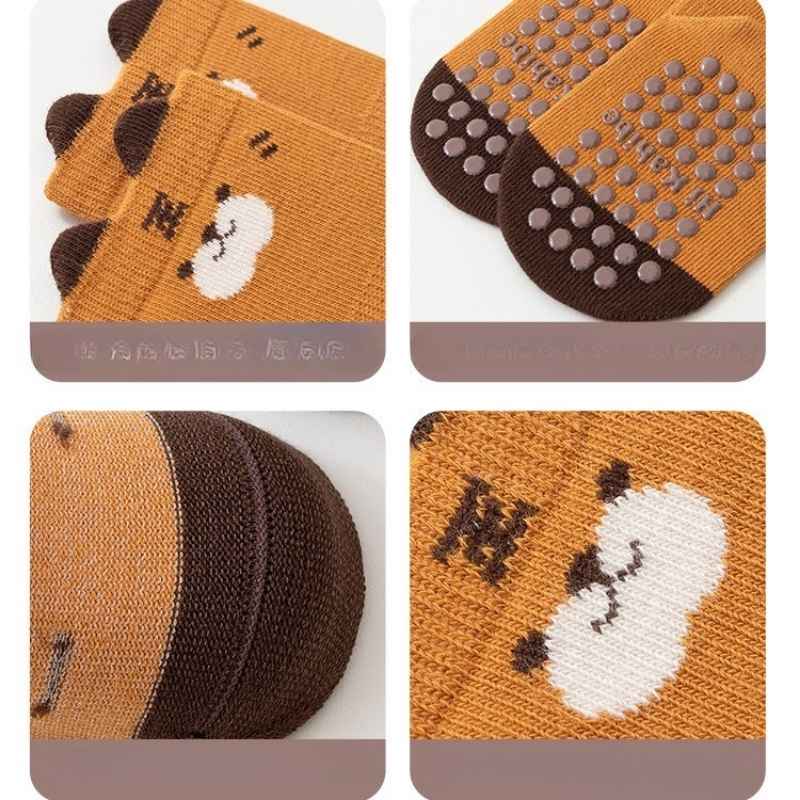 Spring Style Non-slip 1-3 Years Baby Floor Socks