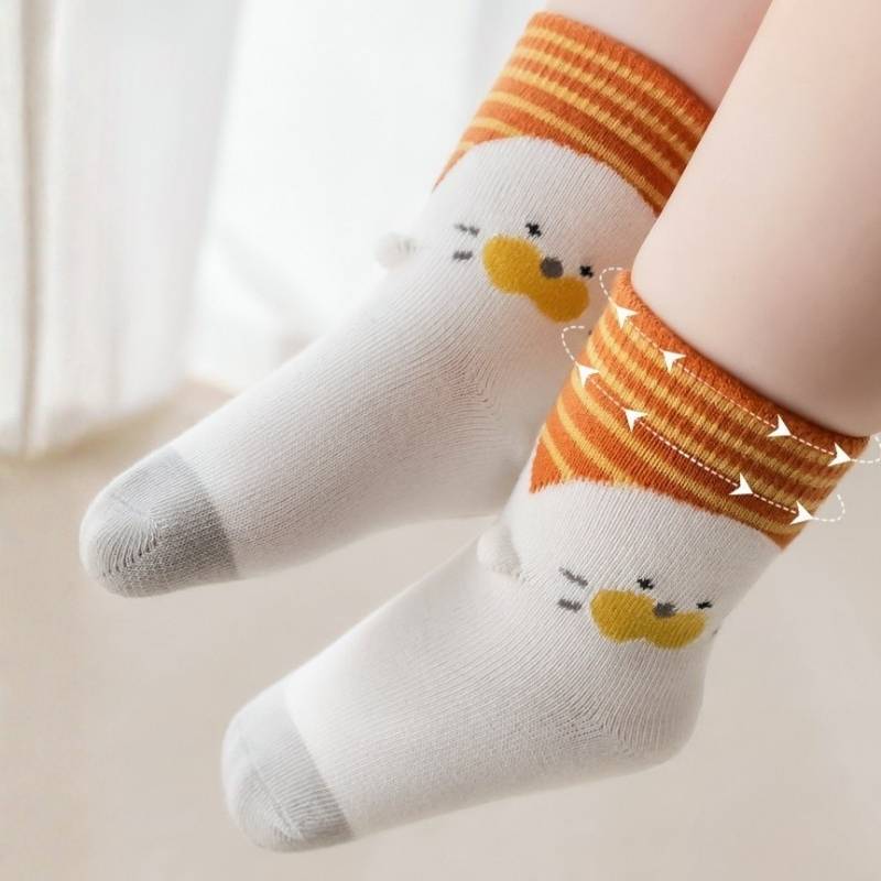 Spring Style Soft Cotton Toddlers Cartoon Socks