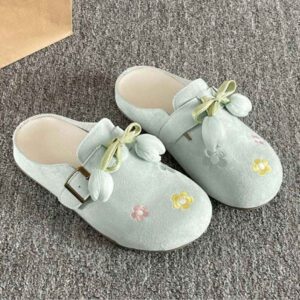 All-Season Comfy Womens Casual Slipper – Blue