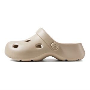 Breathable Cozy Womens Classic Clog – Beige
