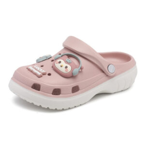 British Style Soft Womens Casual Clog – Pink
