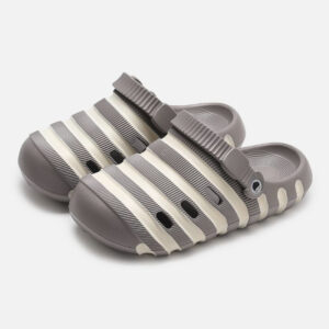 Mens Non-slip Summer Outdoor Clog – Gray