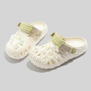 Non-Slip Soft Durable Womens Casual Clog – White