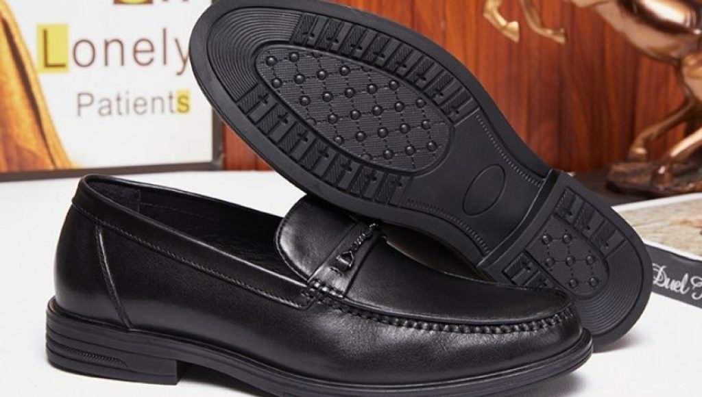 All Match Slip-on Leather Business Formal Shoe - Black